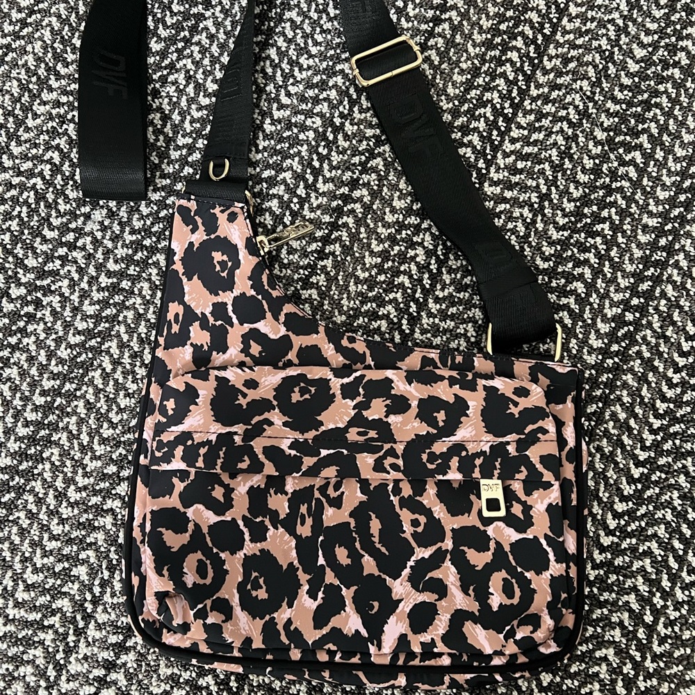 DVF for Target Leopard Crossbody